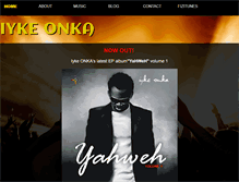 Tablet Screenshot of iykeonka.com